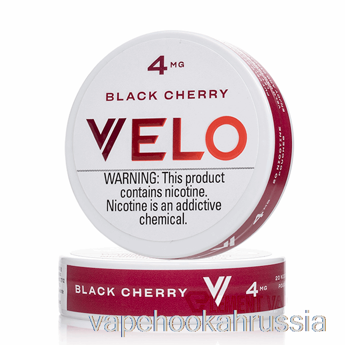 пакетики с никотином Vape Juice Velo - черная вишня 4 мг